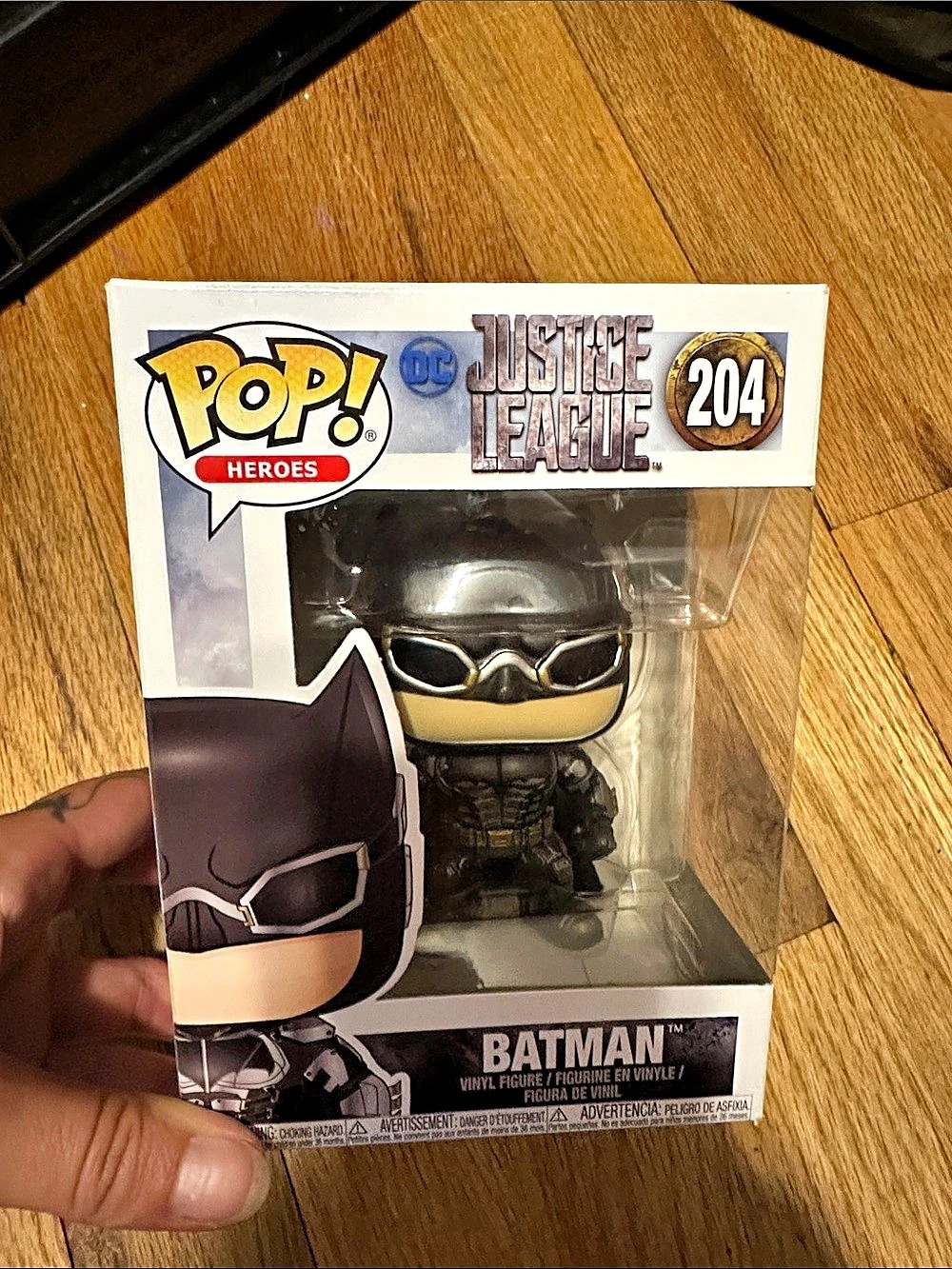 Funko Batman #204 (Tactical Suit) - Justice League Tactical Suit Vinyl Figure